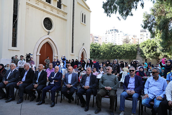 وزير الدفاع افتتح مرسم النصر في حارة حريك وزير الدفاع افتتح مرسم النصر في حارة حريك