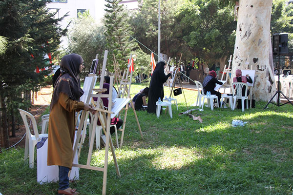 وزير الدفاع افتتح مرسم النصر في حارة حريك وزير الدفاع افتتح مرسم النصر في حارة حريك