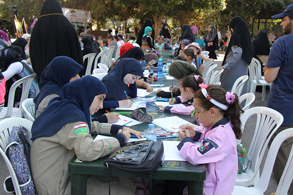 وزير الدفاع افتتح مرسم النصر في حارة حريك وزير الدفاع افتتح مرسم النصر في حارة حريك