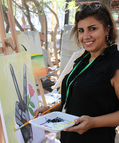 وزير الدفاع افتتح مرسم النصر في حارة حريك وزير الدفاع افتتح مرسم النصر في حارة حريك